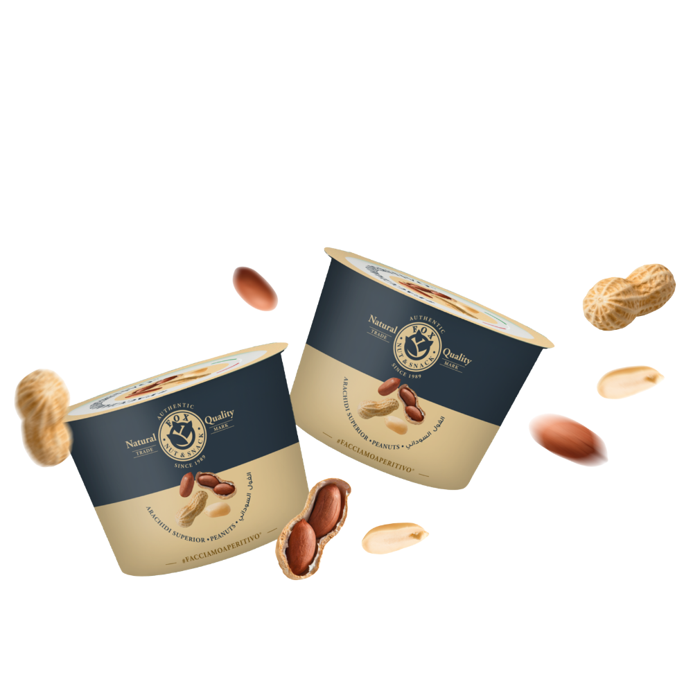 Peanut Cup 90g – Bulk Pack (18 Units): The Ultimate Resealable Snack for Aperitivo thumbnail